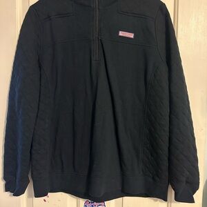 Black Quilted Shep Shirt